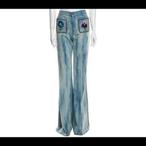 GUCCI Mid-Rise Wide Leg Jeans